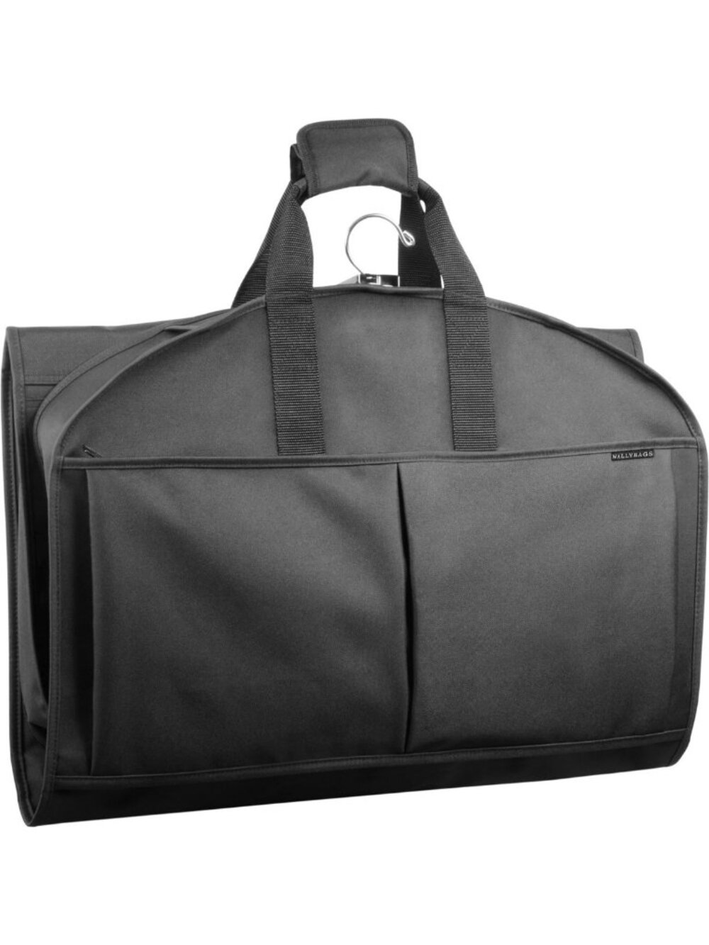 Deluxe 48” Tri-Fold Carry-On Garment Bag with 3 Pockets for Travel & Storage